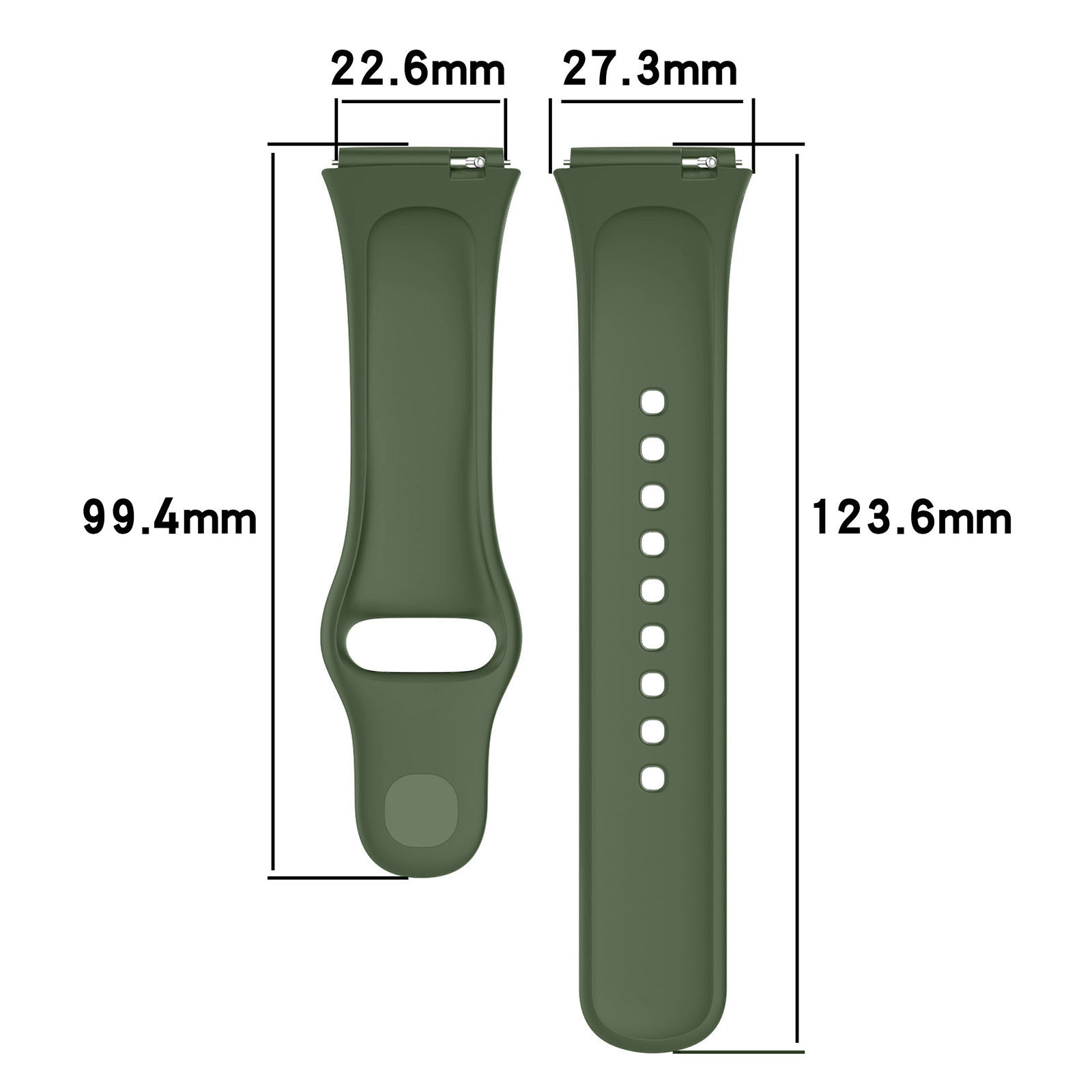 Silikonowy pasek Bizon Strap Watch Dots
